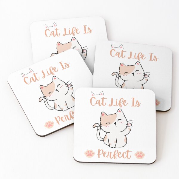 Item preview, Cat Life Is Perfect designed and sold by LunaticArtWork.