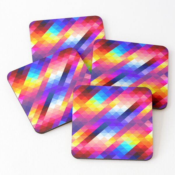 Item preview, Abstract Colorful Decorative Squares Pattern designed and sold by livianasgifts.