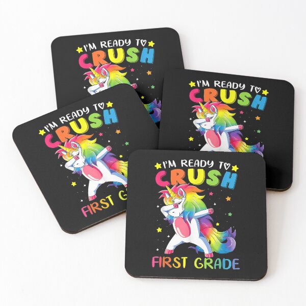Item preview, I'm Ready To Crush 1st Grade Dabbing Unicorn Back to School  designed and sold by ChristinaMauri.