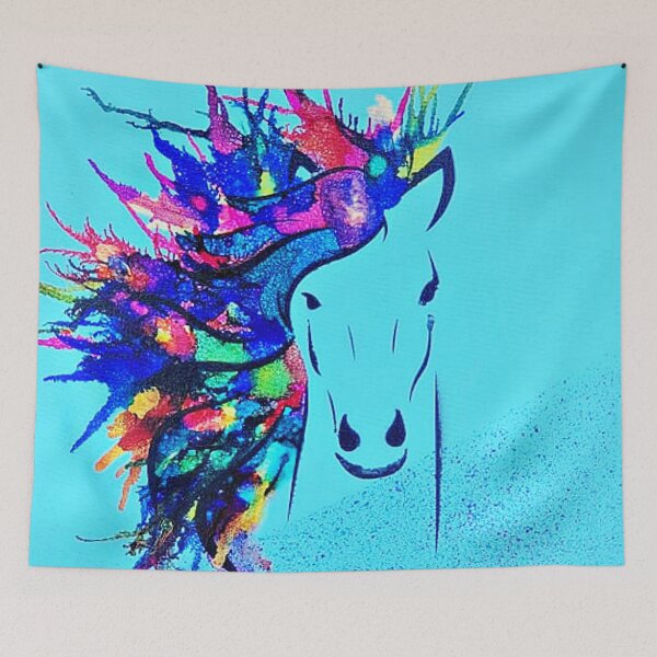 Item preview, Mixed Media Horse designed and sold by LeeLu's Multi-Crafts.