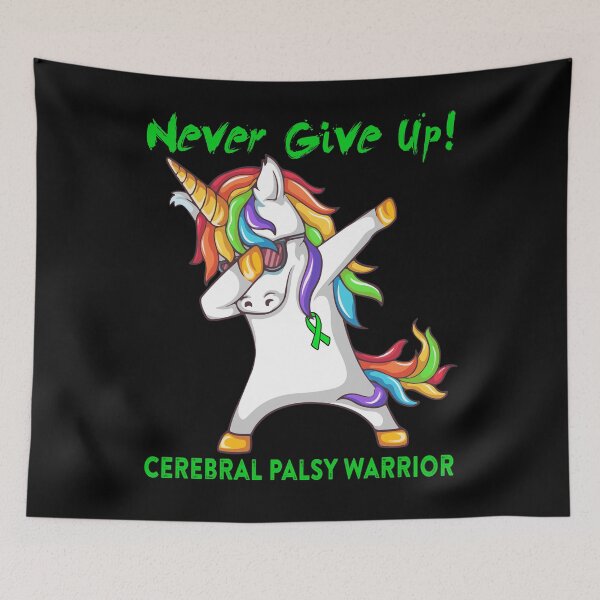 Item preview, Cerebral Palsy Warrior - Never Give Up! - Support Cerebral Palsy Warrior Gifts designed and sold by whlrcheryl.
