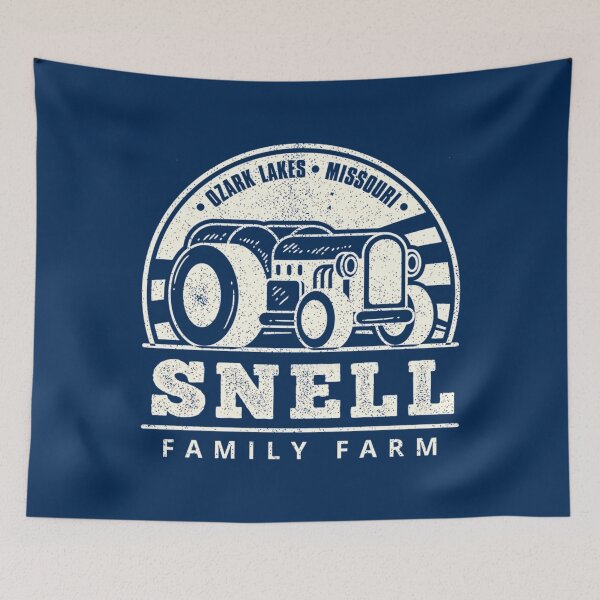 Item preview, Snell Family Farm Logo from Ozark   designed and sold by BozzPrintss.