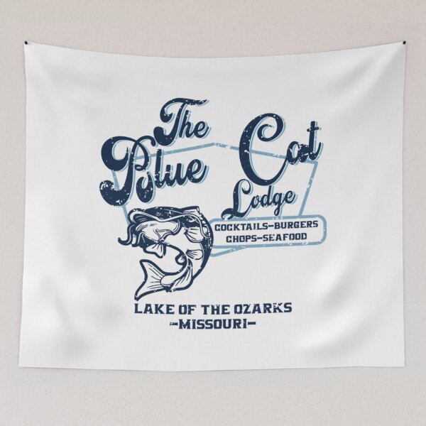 Item preview, The Blue Cat Lodge   designed and sold by BozzPrintss.