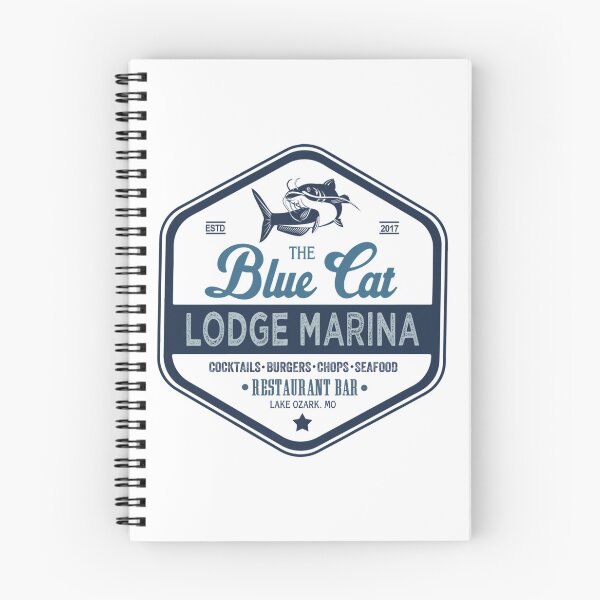 Item preview, The Blue Cat Lodge Marina Estd 2017   designed and sold by BozzPrintss.