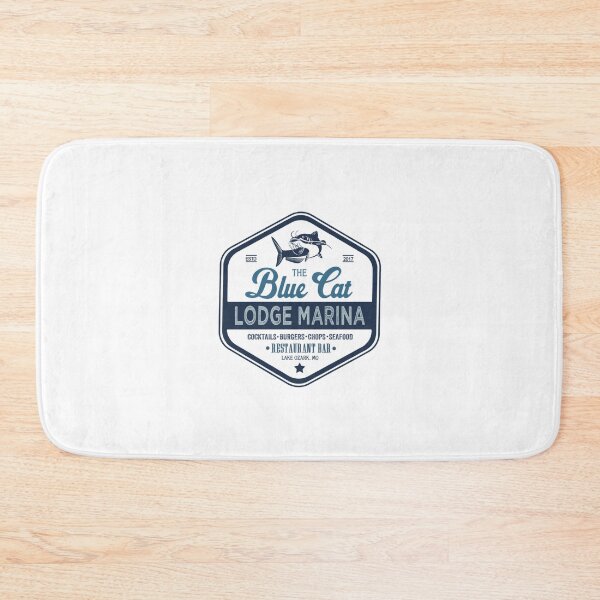 Item preview, The Blue Cat Lodge Marina Estd 2017   designed and sold by BozzPrintss.