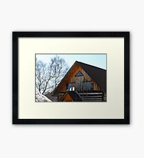 George's Farm House Framed Print