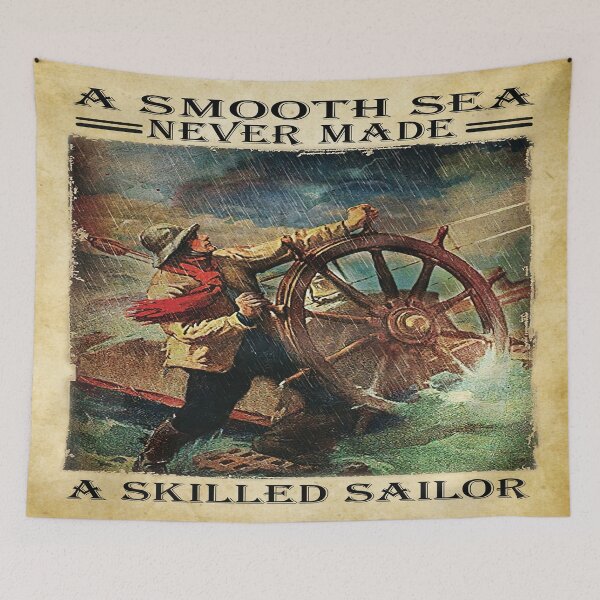 Item preview, A Smooth Sea Never Made A Skilled Sailor designed and sold by HarveyHF.