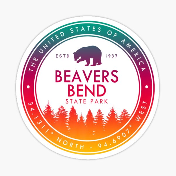 Vista previa del artículo con la obra «Beavers Bend State Park Oklahoma Regalos OK», diseñado y vendido por zsonna.