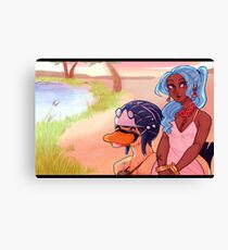 vivi and carue Canvas Print