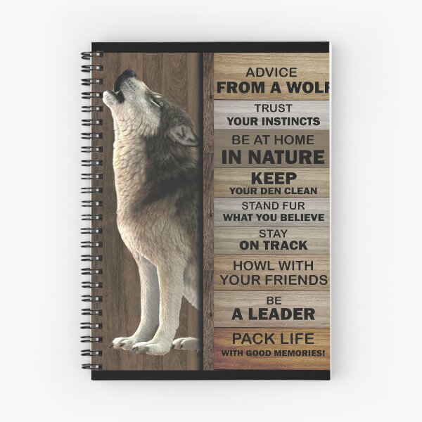 Item preview, Advice From A Wolf Trust Your Instincts Be At Home  designed and sold by HarveyHF.