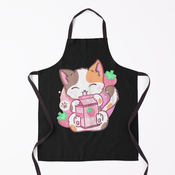 Item preview, Strawberry Shake Strawberry Milk Cat designed and sold by wauerlaga.