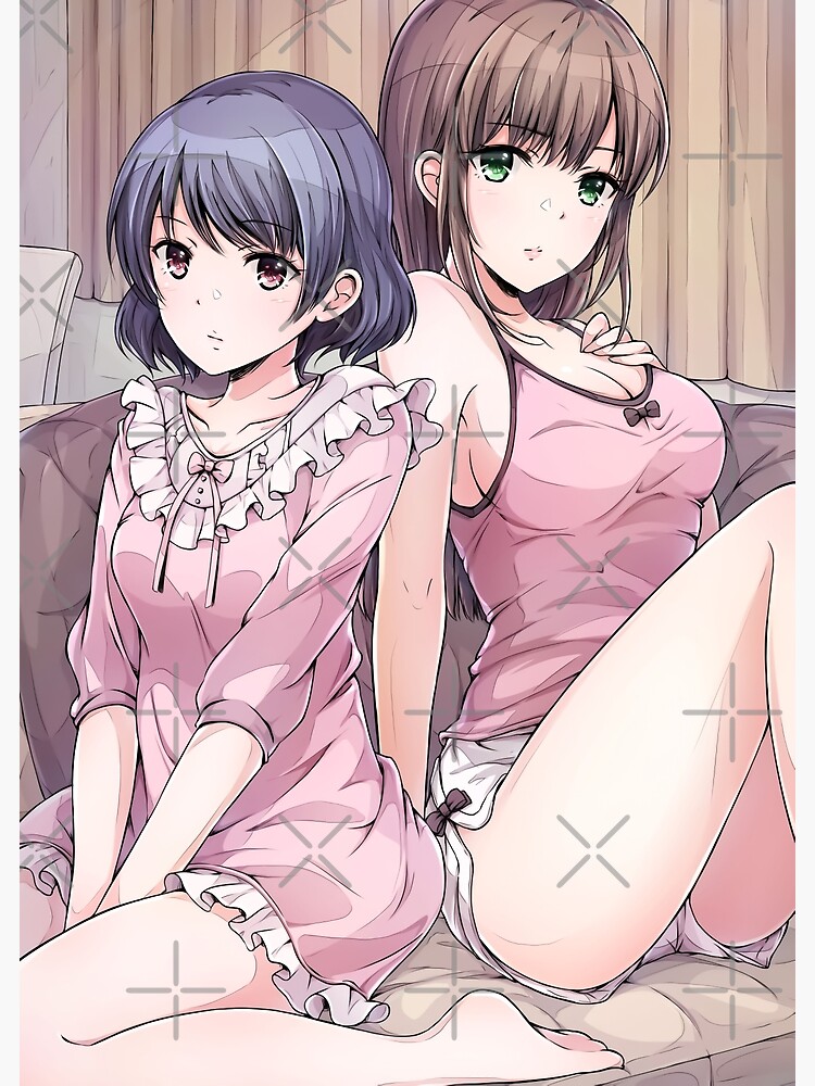 Domestic Girlfriend Rui Tachibana & Natsuo Fujii Illustration Card Japan