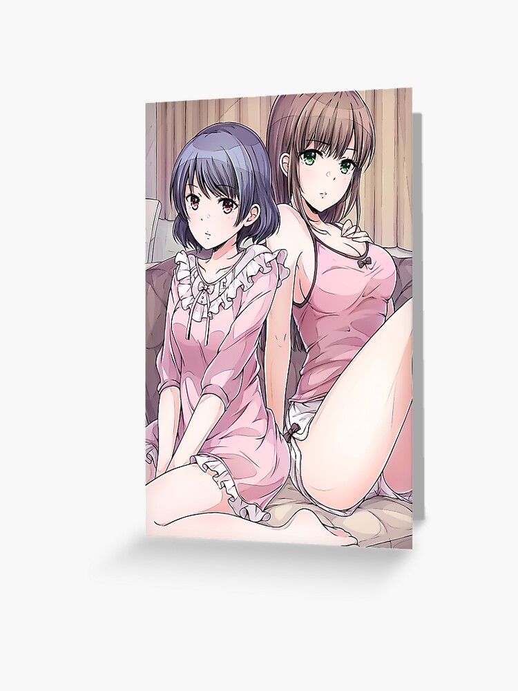 Domestic Girlfriend Rui Tachibana & Natsuo Fujii Illustration Card Japan