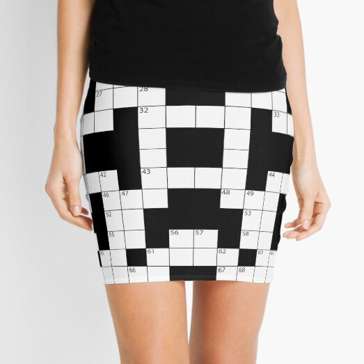 Tartan shop skirt crossword