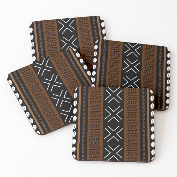Item preview, African Tribal Bogolan Textile Art designed and sold by funkyvibes.