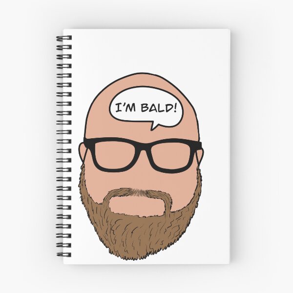 Item preview, I’m bald! Paging Mr Morrow designed and sold by Yensid1971.