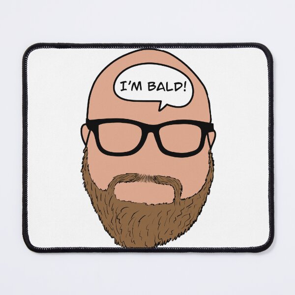 Item preview, I’m bald! Paging Mr Morrow designed and sold by Yensid1971.