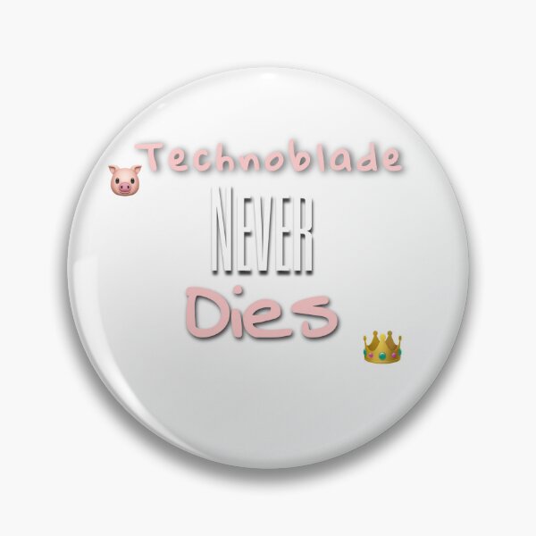 Item preview, Technoblade never dies designed and sold by Dollarex.