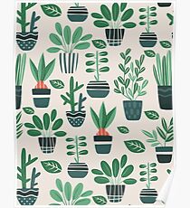 Potted Plants Poster