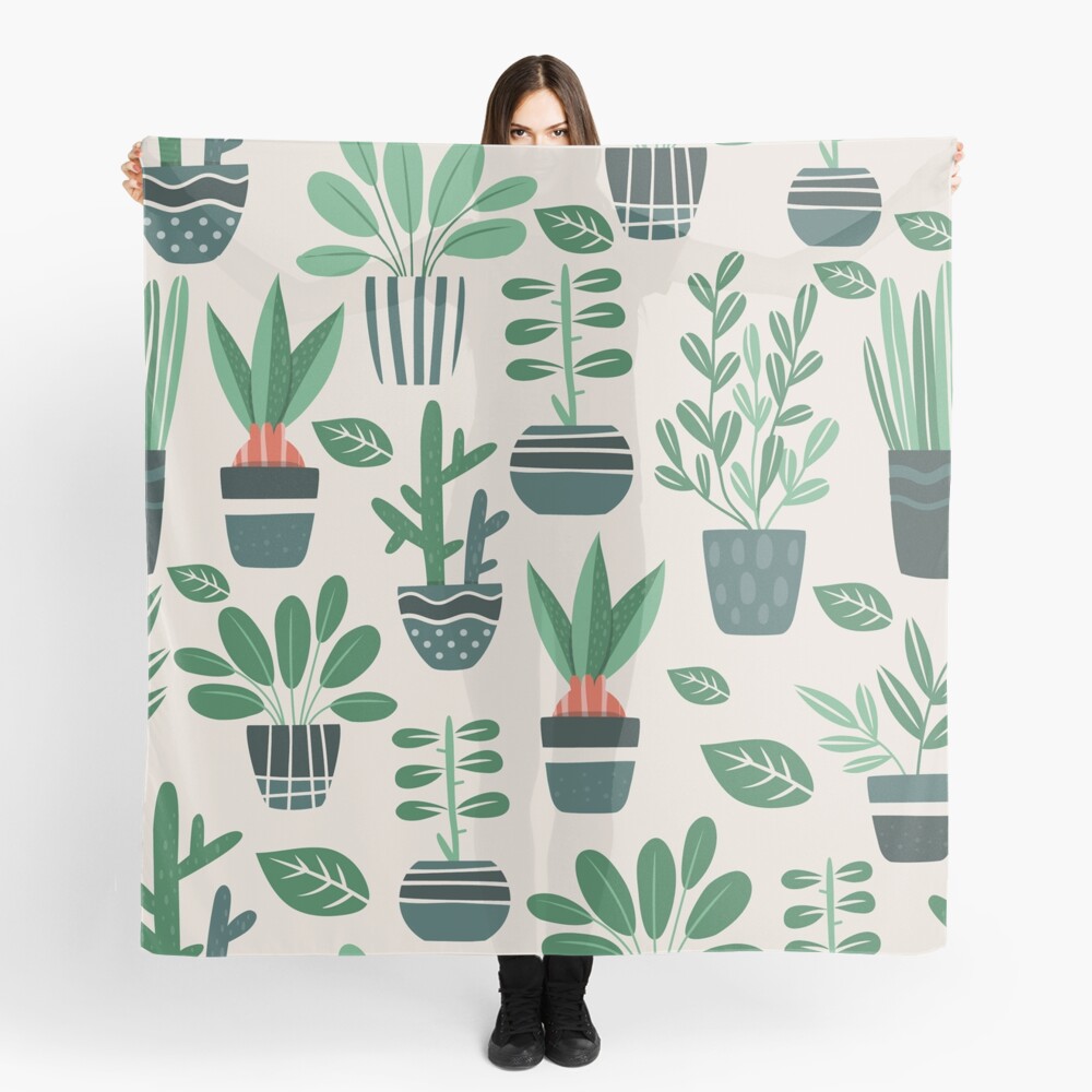 Potted Plants Scarf