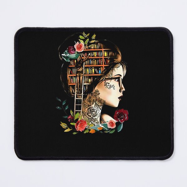 Item preview, Nerdy Dirty Inked _ Curvy Reading Books Tattoo Lovers designed and sold by ChristinaMauri.