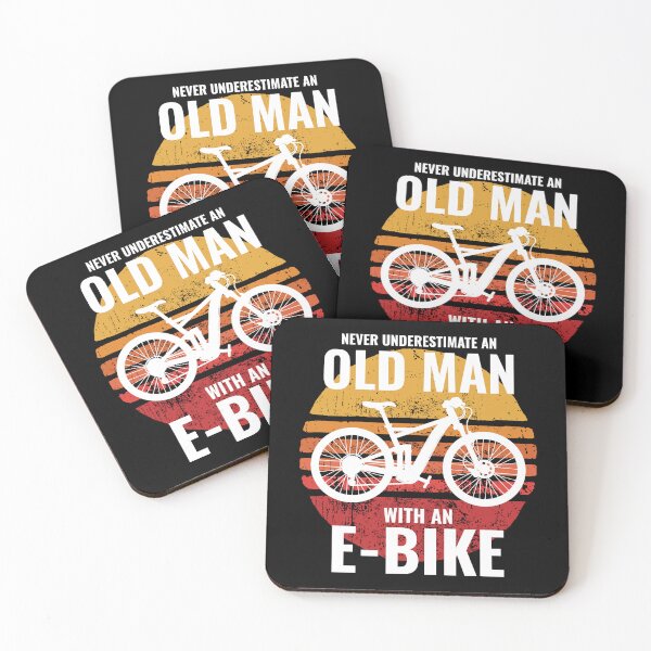Item preview, E-Bike Electric Bicycle Bike Cycling Dad Grandpa Funny designed and sold by CuteDesigns1.