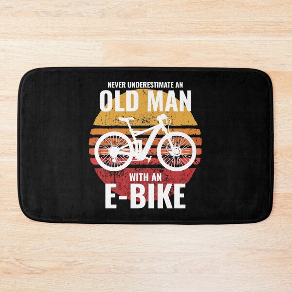 Item preview, E-Bike Electric Bicycle Bike Cycling Dad Grandpa Funny designed and sold by CuteDesigns1.