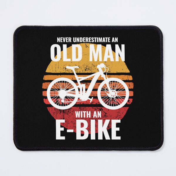Item preview, E-Bike Electric Bicycle Bike Cycling Dad Grandpa Funny designed and sold by CuteDesigns1.