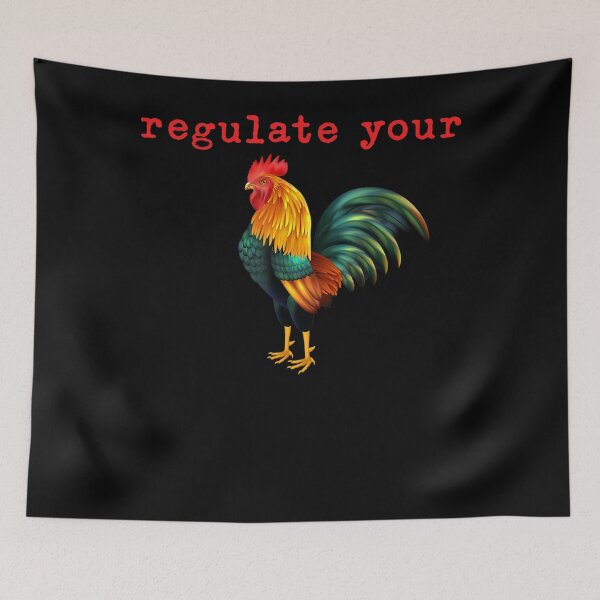 Item preview, Regulate Your Chicken Rooster Reproductive Rights Feminist designed and sold by ChristinaMauri.