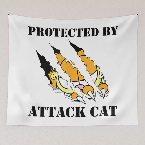 Item preview,  Attack Cat  designed and sold by JackSpark17.