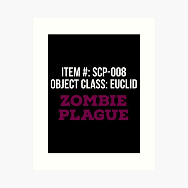 SCP-008 Zombie Plague / Cosplay / SCP / Horror / Object Class: 