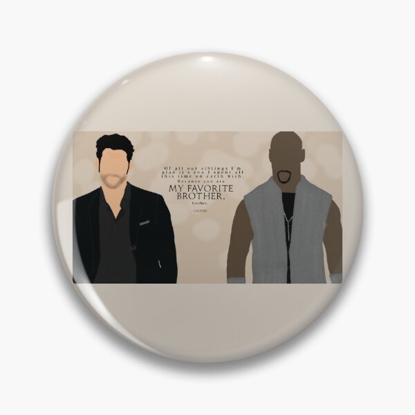 Item preview, Lucifer & Amenadiel designed and sold by dotdesignbylu.