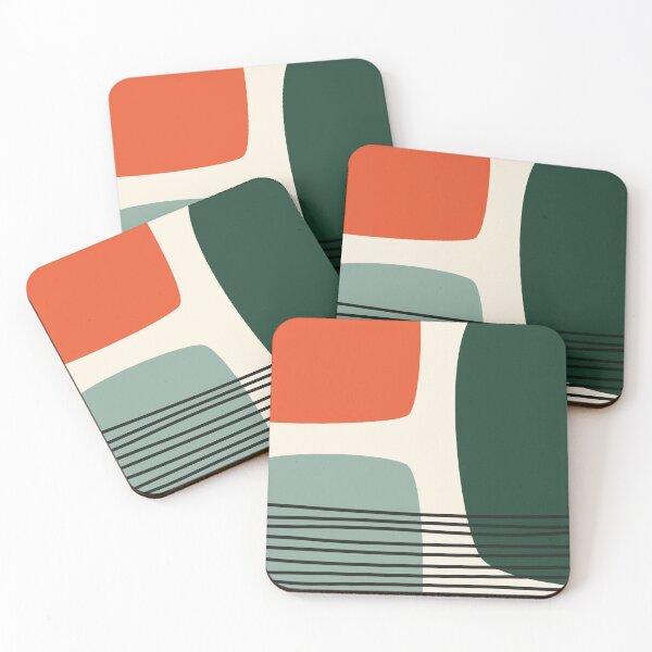 Item preview, Mid Century Modern Retro Abstract designed and sold by ind3finite.