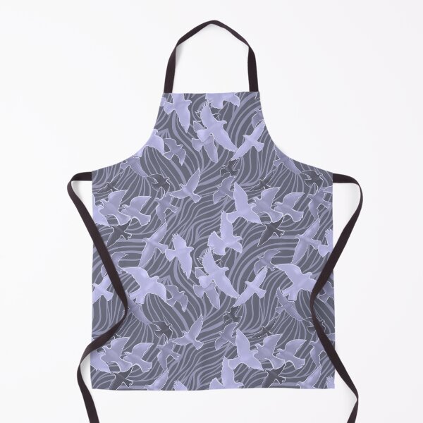 Item preview, Bird and Waves Lavender designed and sold by Kella Hanna-Wayne.