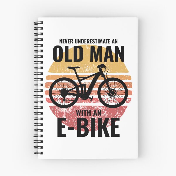 Item preview, E-Bike Electric Bicycle Bike Cycling Dad Grandpa Funny designed and sold by CuteDesigns1.