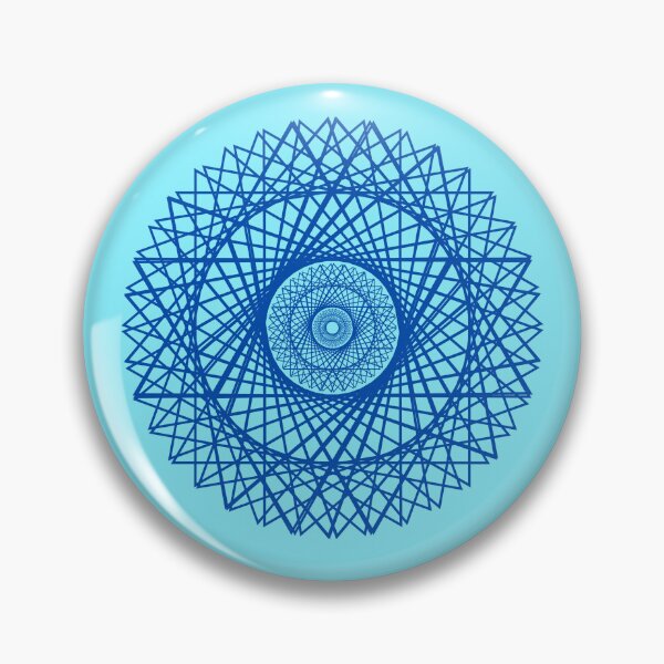 Item preview, Abstract art geometric Blue,turquoise blue  designed and sold by YohanysDesigns.