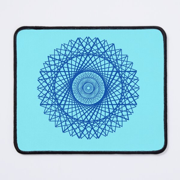 Item preview, Abstract art geometric Blue,turquoise blue  designed and sold by YohanysDesigns.