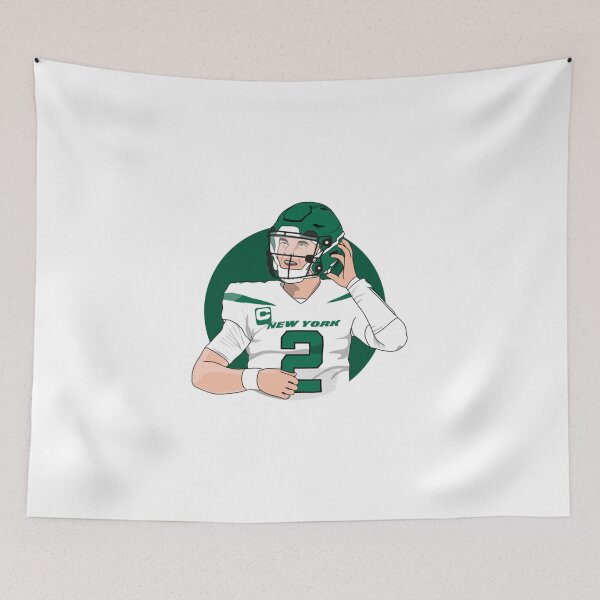 Item preview, zach wilson the quarterback designed and sold by GillianBotsford.