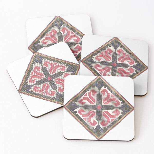 Item preview, Tatreez Pattern Sticker designed and sold by 4bd4774h.