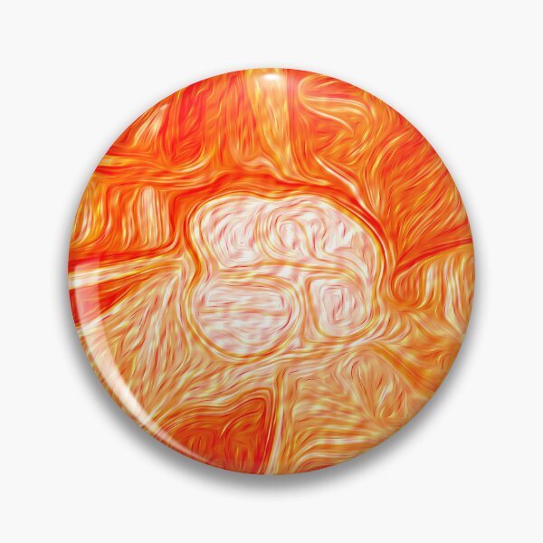 Item preview, Rosie in Tangerine and Gold designed and sold by fatenanwar.