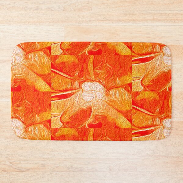 Item preview, Rosie in Tangerine and Gold designed and sold by fatenanwar.