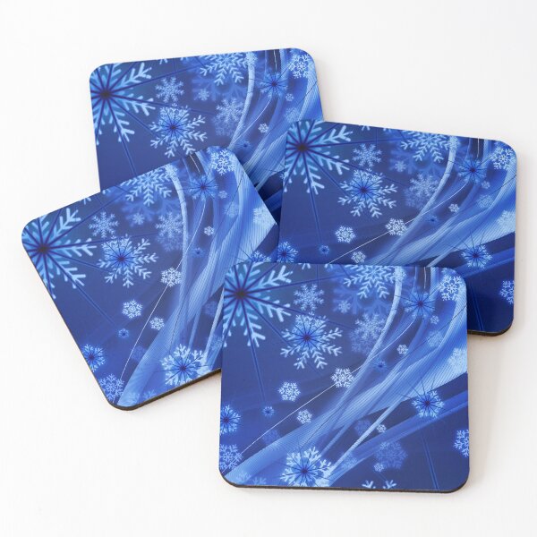 Item preview, Blue Snowflakes Winter designed and sold by livianasgifts.