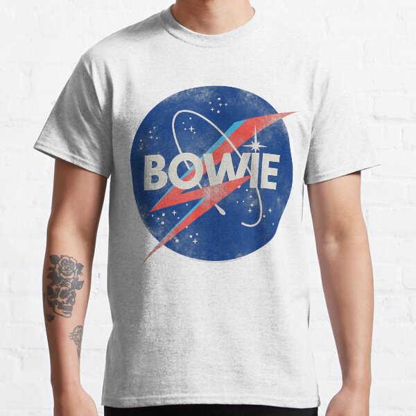 Cadeau graphique cool David Bowie Beau modèle Spaceman Cadeau mignon T-shirt classique