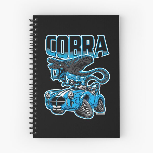 Item preview, Black Cobra Snake in a Blue Cobra Race Car by eShirtLabs designed and sold by eShirtLabs.