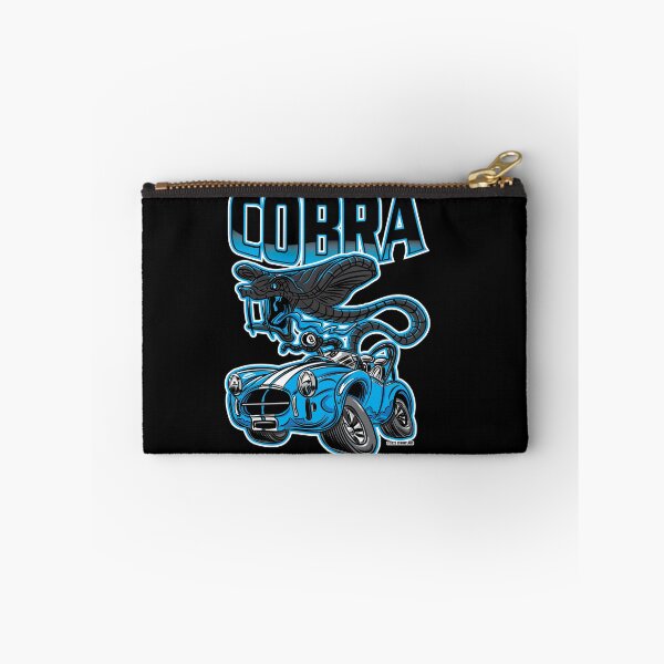 Item preview, Black Cobra Snake in a Blue Cobra Race Car by eShirtLabs designed and sold by eShirtLabs.