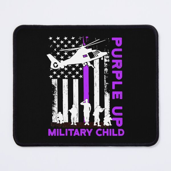 Item preview, Purple Up Military Kids Military Child Month US Flag designed and sold by HaaChris-Artis.