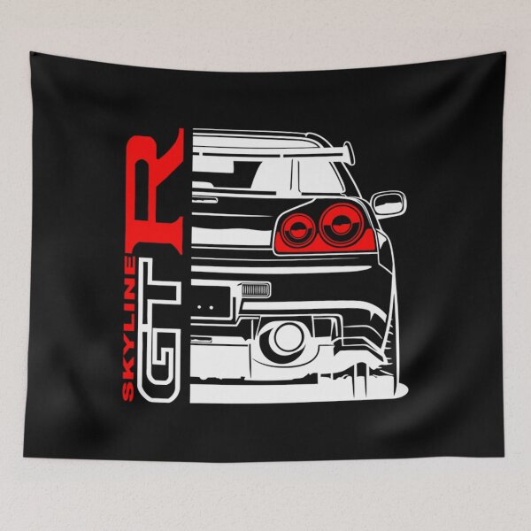 Item preview, Nissan Skyline Gtr T-ShirtSkyline R34 Godzilla designed and sold by LisanroMartinez.