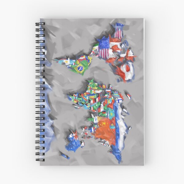 Item preview, world map flags 3 designed and sold by BekimART.