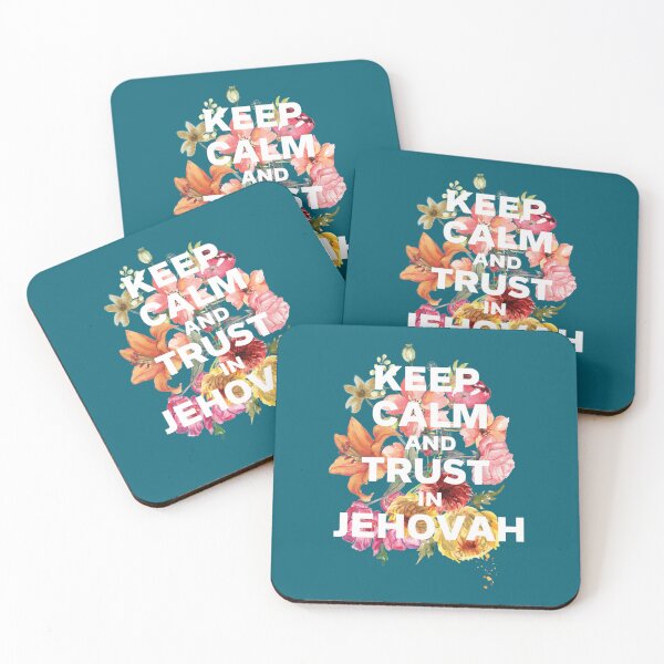 Item preview, Keep Calm and Trust in Jehovah    designed and sold by JWPrintable.
