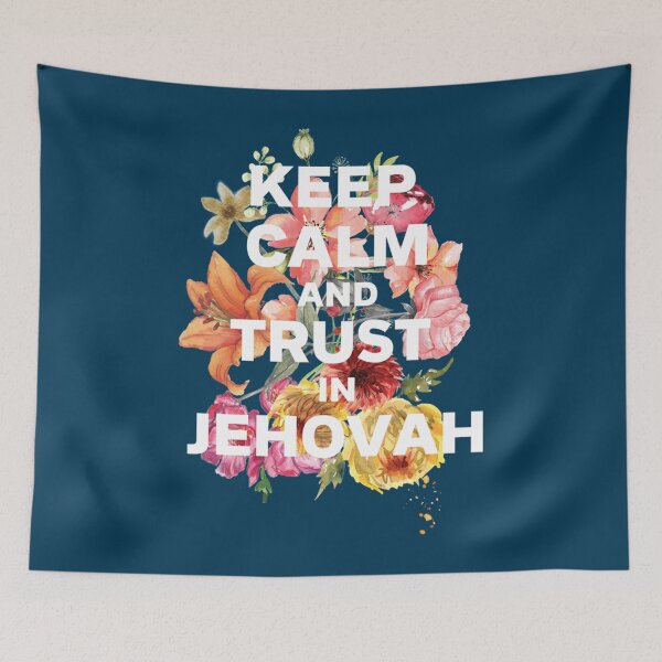 Item preview, Keep Calm and Trust in Jehovah    designed and sold by JWPrintable.